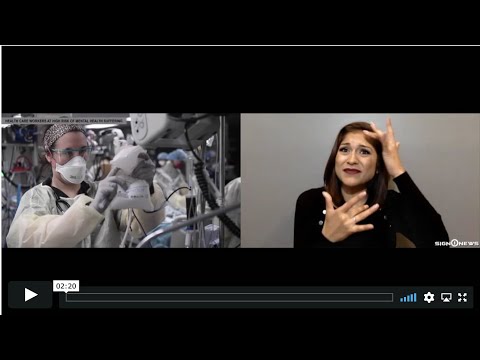 Health care workers at high risk of mental health suffering