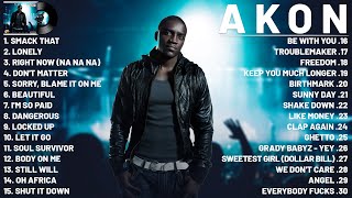 Akon - Best Songs Collection 2023 - Greatest Hits Songs of All Time - Music Mix Playlist 2023