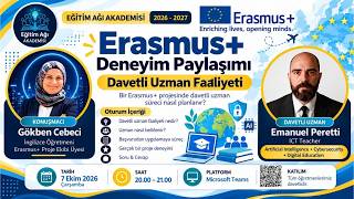 Erasmus+ Uzman Daveti Deneyim Paylaşımı ve İyi Uygulamalar