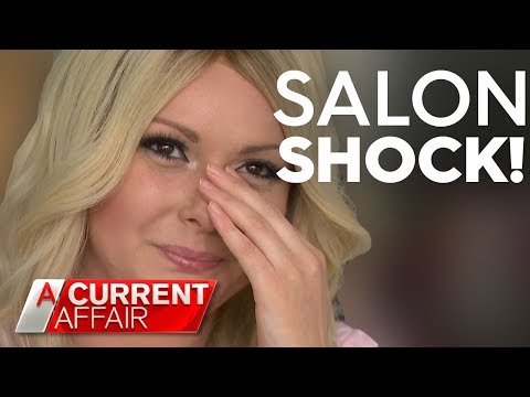 Hair salon nightmare | A Current Affair
