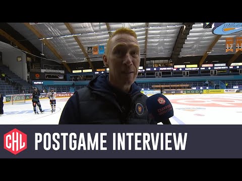 Postgame interview: Lahti Pelicans - Växjö Lakers