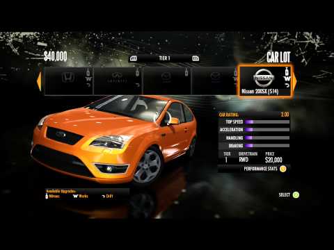 Need For Speed SHIFT: Career- Part 1 (Tier 1) "Introduction"
