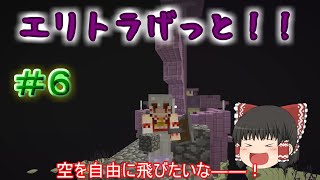 【MineCraft】エリトラゲット！！　と…？　新マインクラフト　Part06【ゆっくり実況】