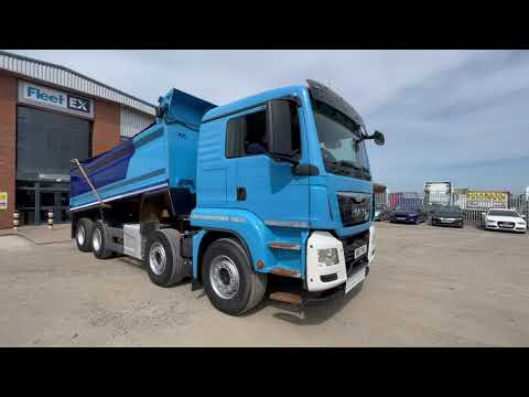 New In Stocklist For Sale: MAN TGS 32.400 Eu6 8x4 STEEL TIPPER 2017 - WR17 YNJ