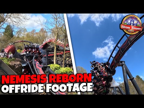Nemesis Reborn OFF-RIDE Footage 2K | Alton Towers Resort