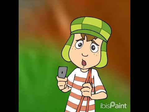 Sólo mira las flores 🥺 #chavo #quico #kiko #ibispaintxanimation #animation