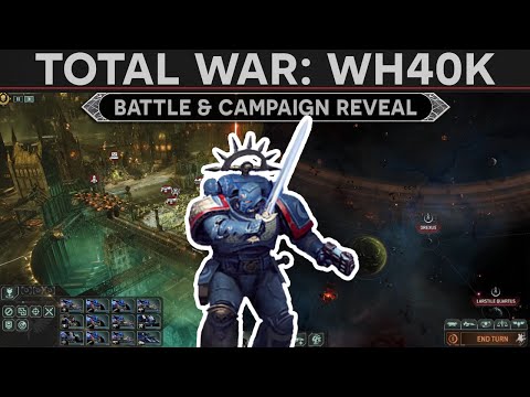 Total War: Warhammer 40k - Battle and Campaign Map Reveal (GAMEPLAY)