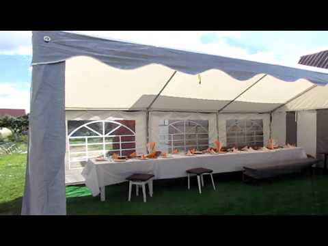 ТЕНТ-ШАТЕР 4*6м Sundays 46201 для различных торжеств!Торговая палатка/Торговый павильон/Обзор тента!