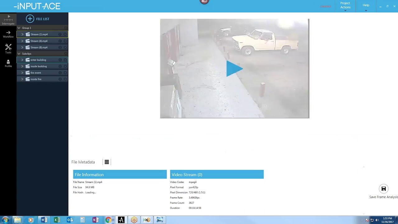 iNPUT-ACE - Track Suspects Using Concatenate