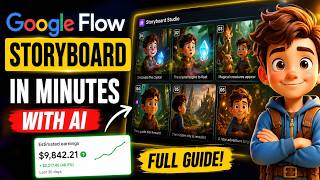 Turn Any Script Into a Visual Storyboard With Google Flow Tool in Minu