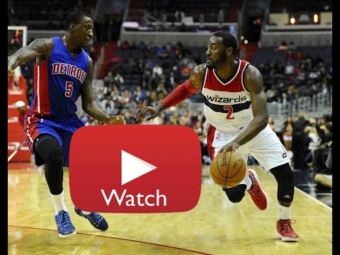 John Wall Full Highlights vs Pistons (2.8.2015) - 22 Pts, 6 Dimes!