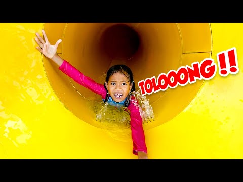 GAWAT ALUNA TERSEDOT KE DALAM TEROWONGAN SELUNCURAN TERTINGGI!!