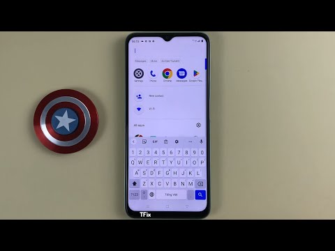 How to enable/disable Display keyboard when entering app drawer on Realme C35 Android 11