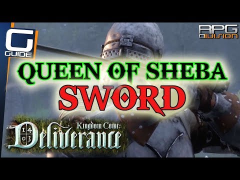 KINGDOM COME DELIVERANCE - Queen of Sheba Sword Quest Guide (All Pieces Location)