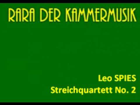 Leo Spies Streichquartett No. 2