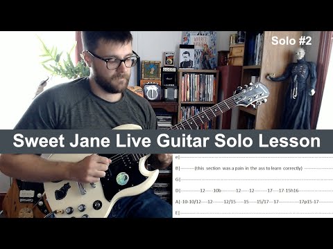 Sweet Jane Live Guitar Solo Lesson