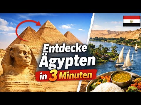 Entdecke Ägypten in nur wenigen Minuten! 🇪🇬