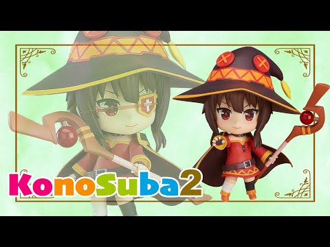 Good smile Nendoroid Kono Subarashii Sekai Ni Syukufuku Wo Nendoroid  Megumin Figure 9 cm Laranja