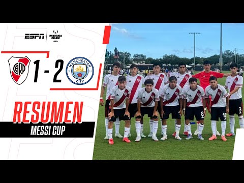 RIVER NO AGUANTÓ Y EL CITY SE LO DIO VUELTA EN LA MESSI CUP | River 1-2 M. City | RESUMEN