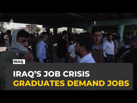 Iraq medical graduates protest unemployment as fears of new unrest grow