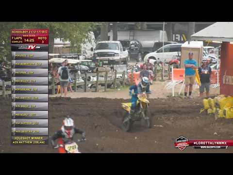 2019 Loretta Lynn's Remastered - Schoolboy 2 (12-17) B/C - Moto 3