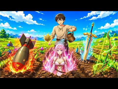 My F-Rank Farm Mutated Into SSS RANK Field That Grows LEGENDARY LOOT, SWORDS, Shields, And EPIC ITEM
