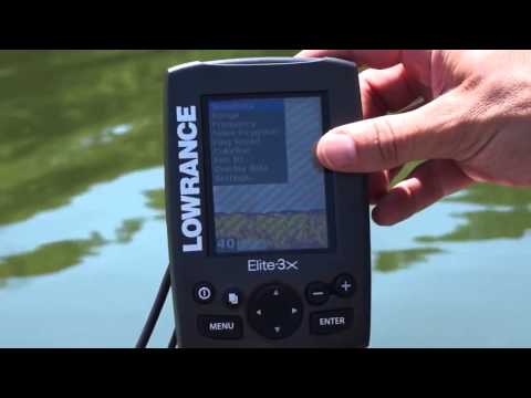 Lowrance Elite 3x Fishfinder On The Water