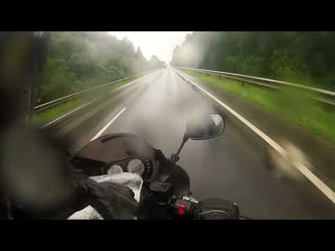 19. Teil Motorradtour Nordkap  2025 - Starkregen in Litauen - Flucht an die Küste