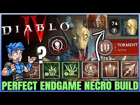 Diablo 4 - Best Necromancer Bone Build - This Legendary is INSANE - Skills Gear & Paragon Guide!