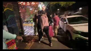 Walking through Sao Paulo Brazil bar areas at night time!