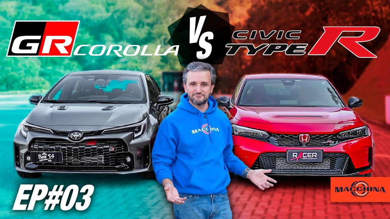 Coloquei GR e Type-R lado a lado e mostrei todos detalhes para vocês!