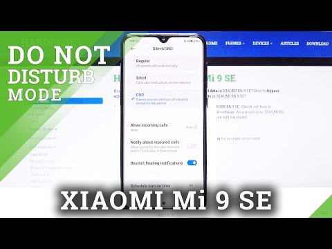 How to Activate DND Mode in XIAOMI MI 9 SE – Silent Preferences