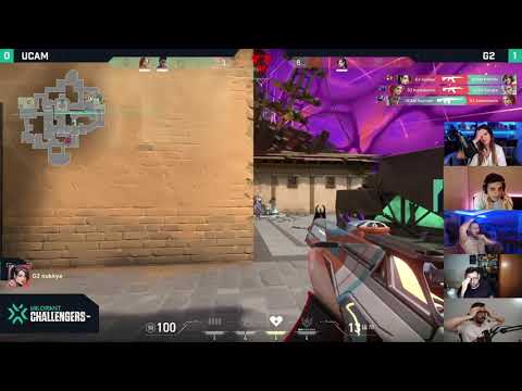 Streamers Reacts to Nukkye's Ninja Clutch in G2  Vs UCAM