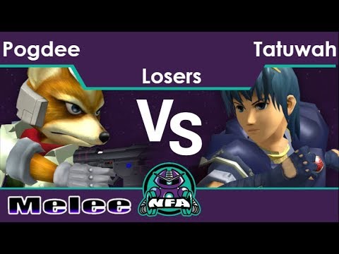 NFA 2 - Pogdee (Fox) vs Tatuwah (Marth) Losers - Melee