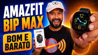 AMAZFIT BIP MAX: COMPLETO pela METADE de um APPLE WATCH! 