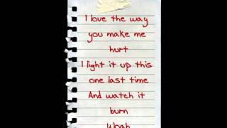Push Play- Watch it Burn Lyrics