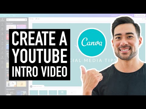 How To Make an Intro For YouTube Videos Free in Canva // How To Create a YouTube Intro