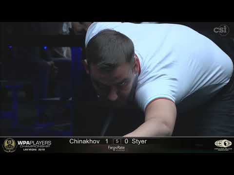 Ruslan Chinahov vs Tyler Styer | 2019 WPA Players Championship