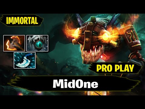 Slark 7.27d Pro Gameplay by MidOne IMMORTAL Rank Dota 2