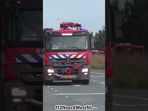 SB 13-9061 Brandweer Amstelveen met spoed in Amsterdam Westpoort #brandweer #einsatz #feuerwehr