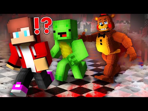 Escaping FNAF Pizzeria: Maizen & Mikey Challenge