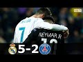 Real Madrid vs PSG 5-2 - Ronaldo vs Neymar & Mbappe