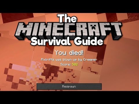 Pixlriffs - What To Do When You Die! ▫ The Minecraft Survival Guide (Tutorial Lets Play) [Part 103]