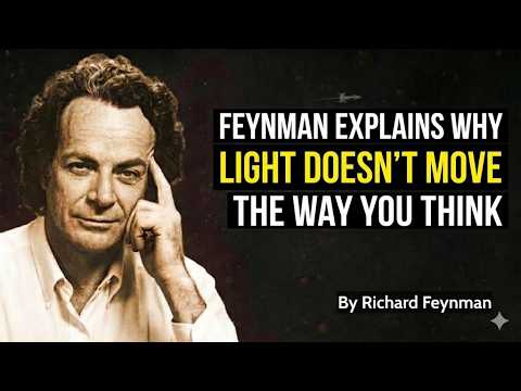 Why Light Doesn't Move the Way You Think | Richard Feynman
