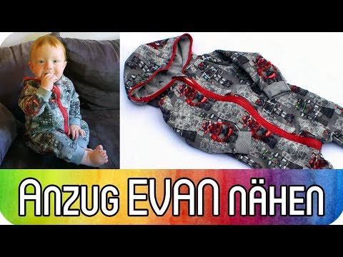 Nähen Schritt für Schritt: Anzug / Overall - Schnittmuster EVAN von Zierstoff