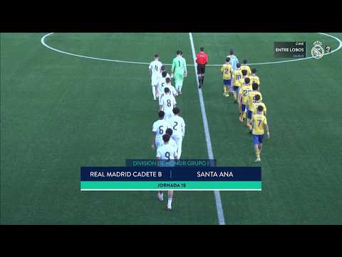 Real Madrid Cadete B - Santa Ana (J18 - División de Honor Cadete) - RMTV