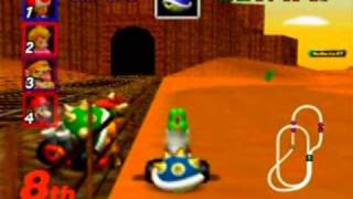 Myles ~ Mario Kart 64 - Bowser Stuck On Train Tracks