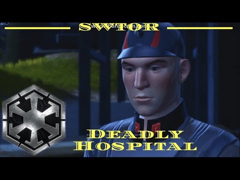 SWTOR ♠ Single Quests: Taris - Deadly Hospital (Bounty Hunter)