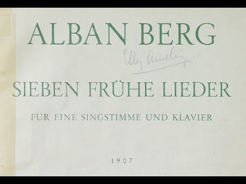Elly Ameling; Sieben Frühe Lieder - Alban Berg