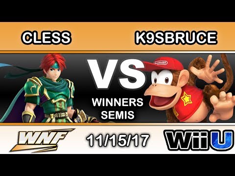 WNF 4.3 - Fort | Cless (Roy) Vs. MF LH | K9sbruce (Diddy Kong) Winners Semis
